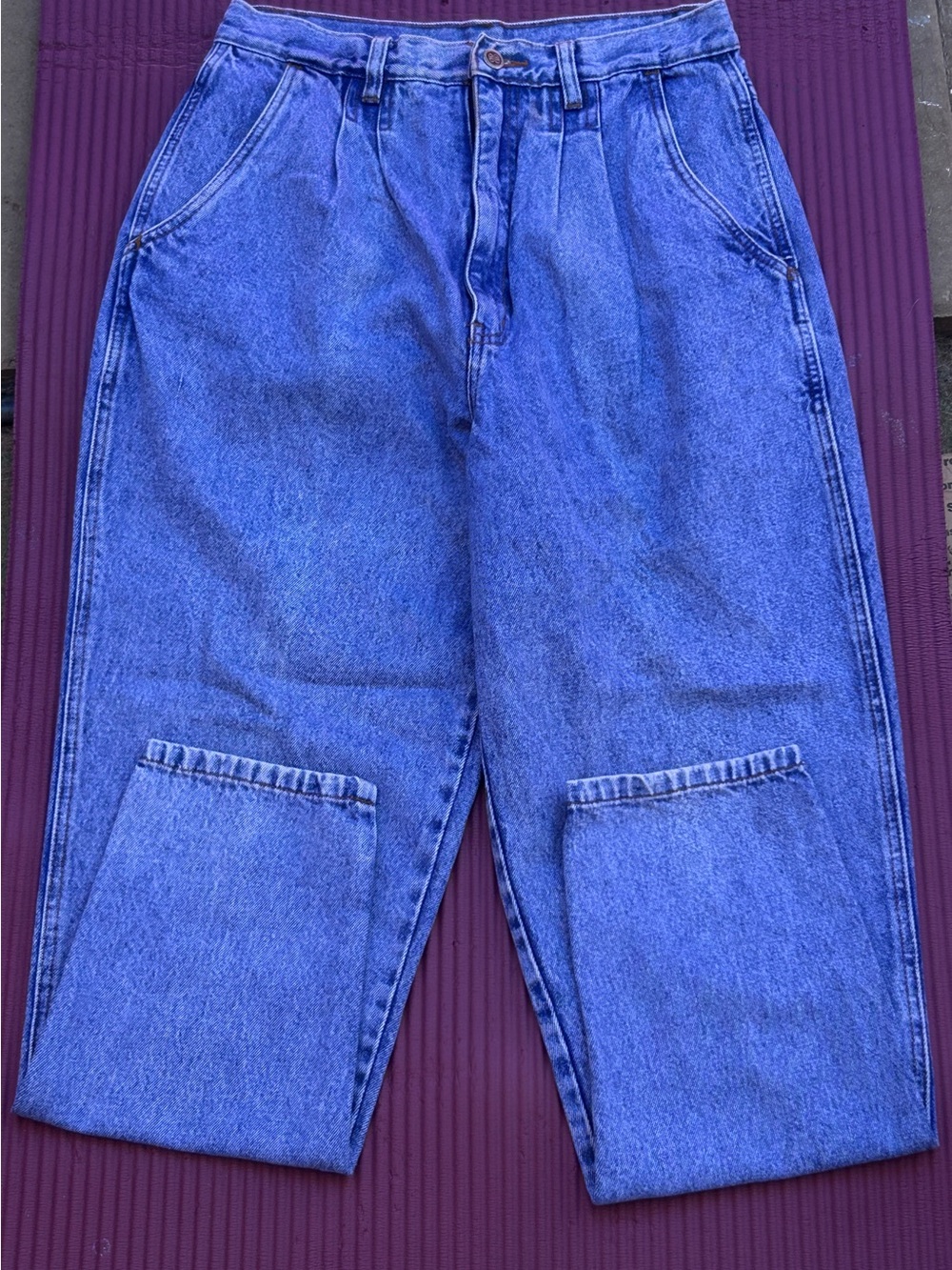 Bill Blass High-Rise Blue Denim Jeans Vintage Wash